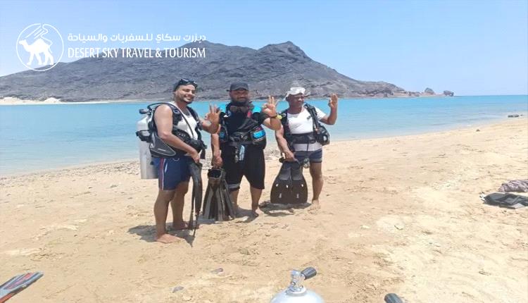 Under the Patronage of the Minister of Information, Culture, and Tourism and the Governor of Aden... Celebratory Diving Event on Al-Aziziyah Island to Promote Marine Tourism
