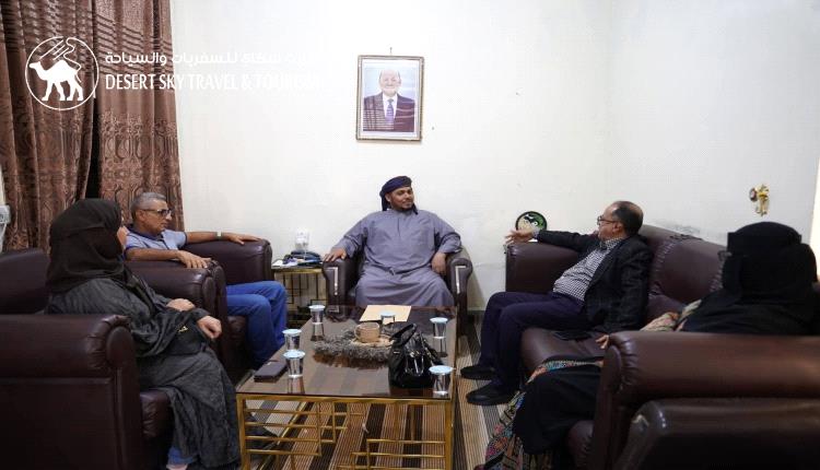 Governor Al-Thaqli Discusses with Civil Aviation Authority Delegation the Development of Socotra International Airport Ahead of Tourist Season