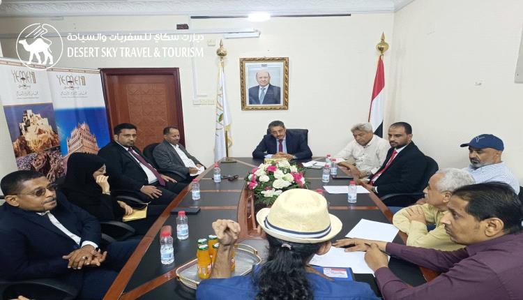 Minister Dammaj Chairs Meeting to Boost Hotel Sector and Tourism Investment in Yemen